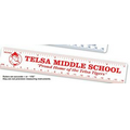 7" Surface Printed Vinyl Ruler